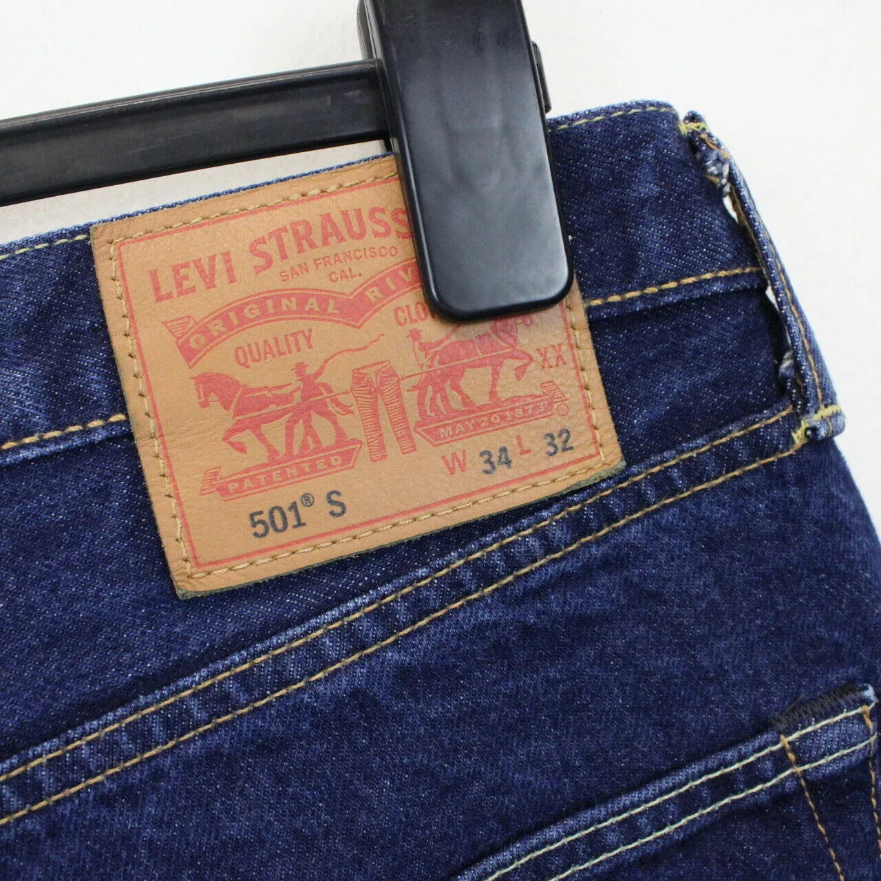 LEVIS 501 S Skinny Jeans Dark Blue | W34 L32