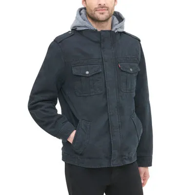 Levi's Mens Cotton Hoody Trucker Jacket