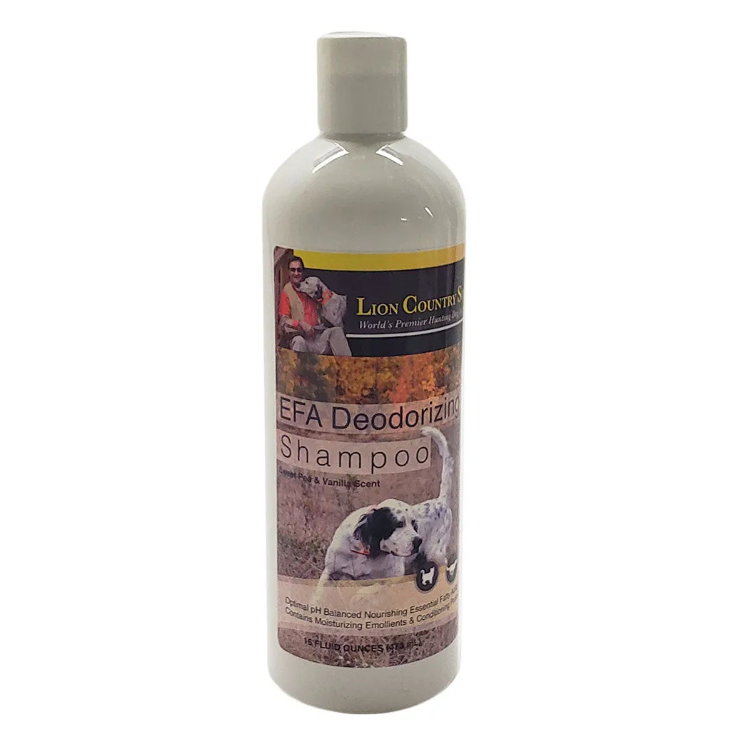 Lion Country Supply EFA Hypoallergenic & Deodorizing Shampoo