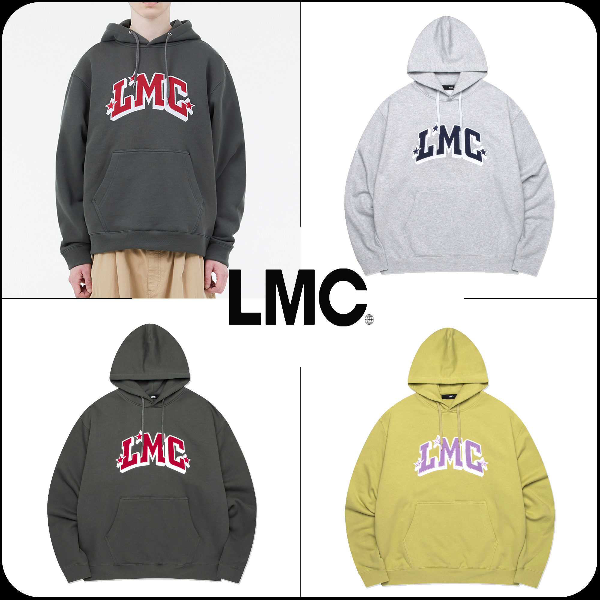 LMC  |[ LMC ]★STAR ARCH APPLIQUE HOODIE