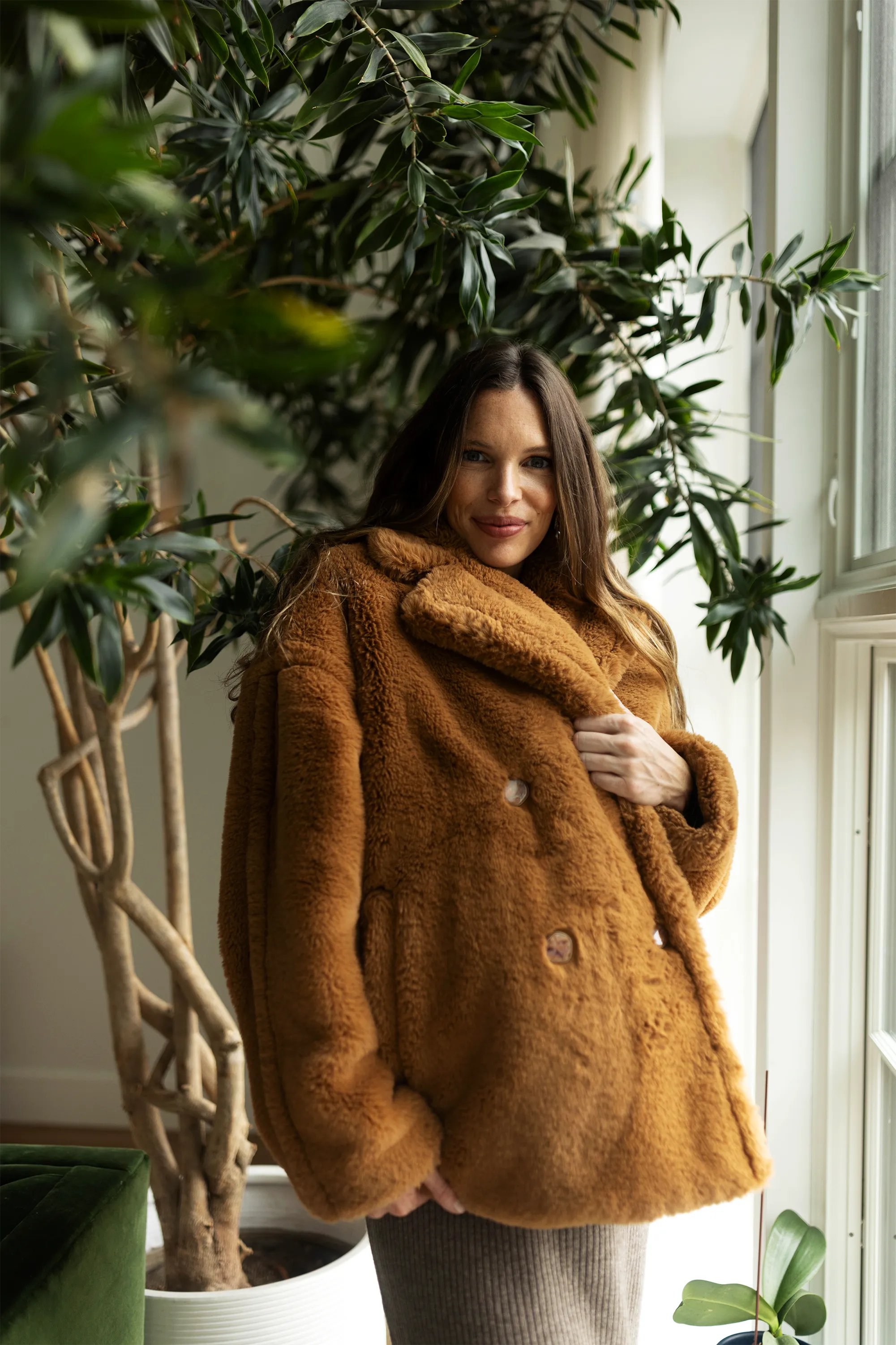 Maia Faux Fur Coat