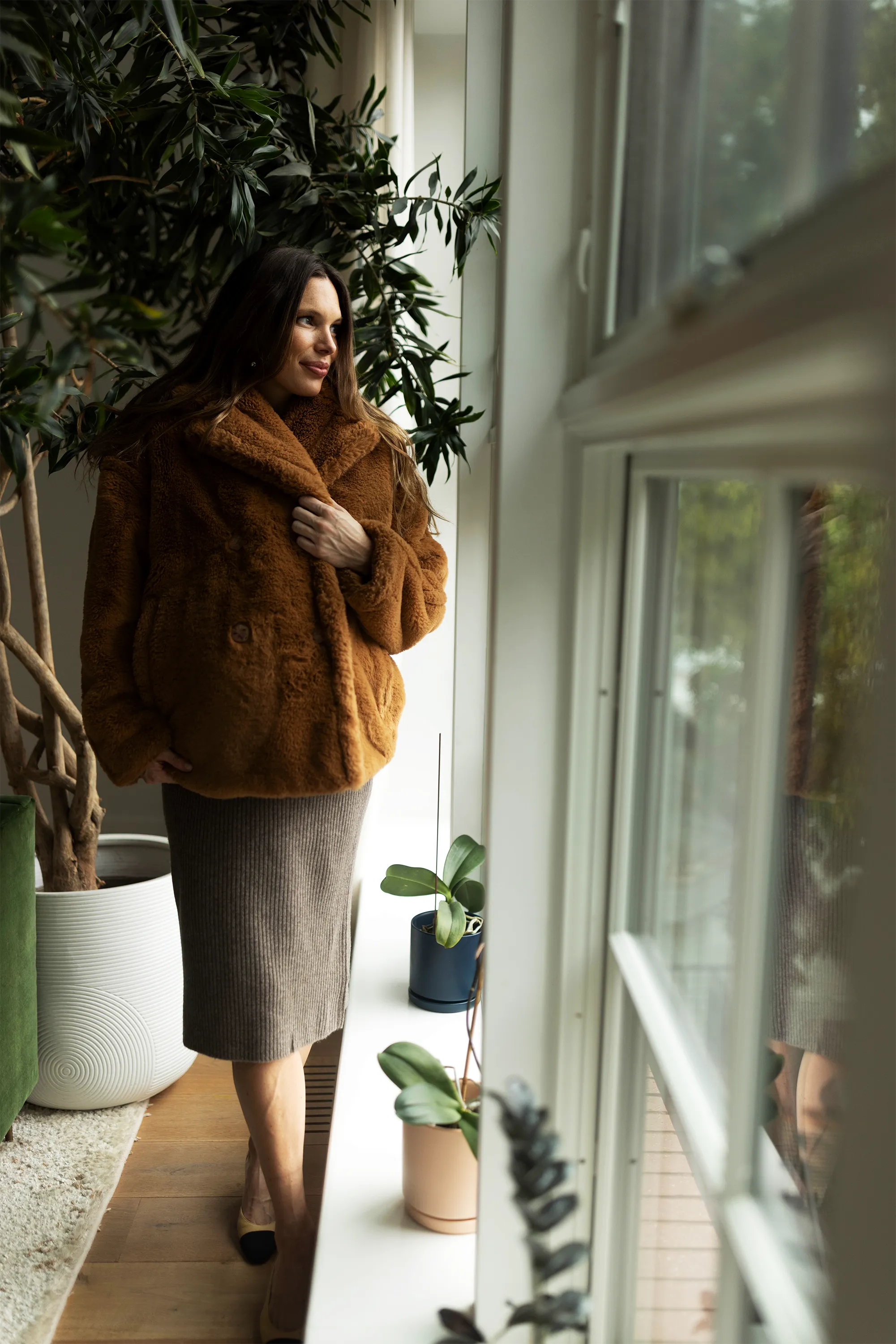 Maia Faux Fur Coat