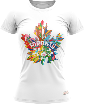 Maple Leafs Mitchell & Ness 2023 Celebrating Pride Tapered Fit Tee