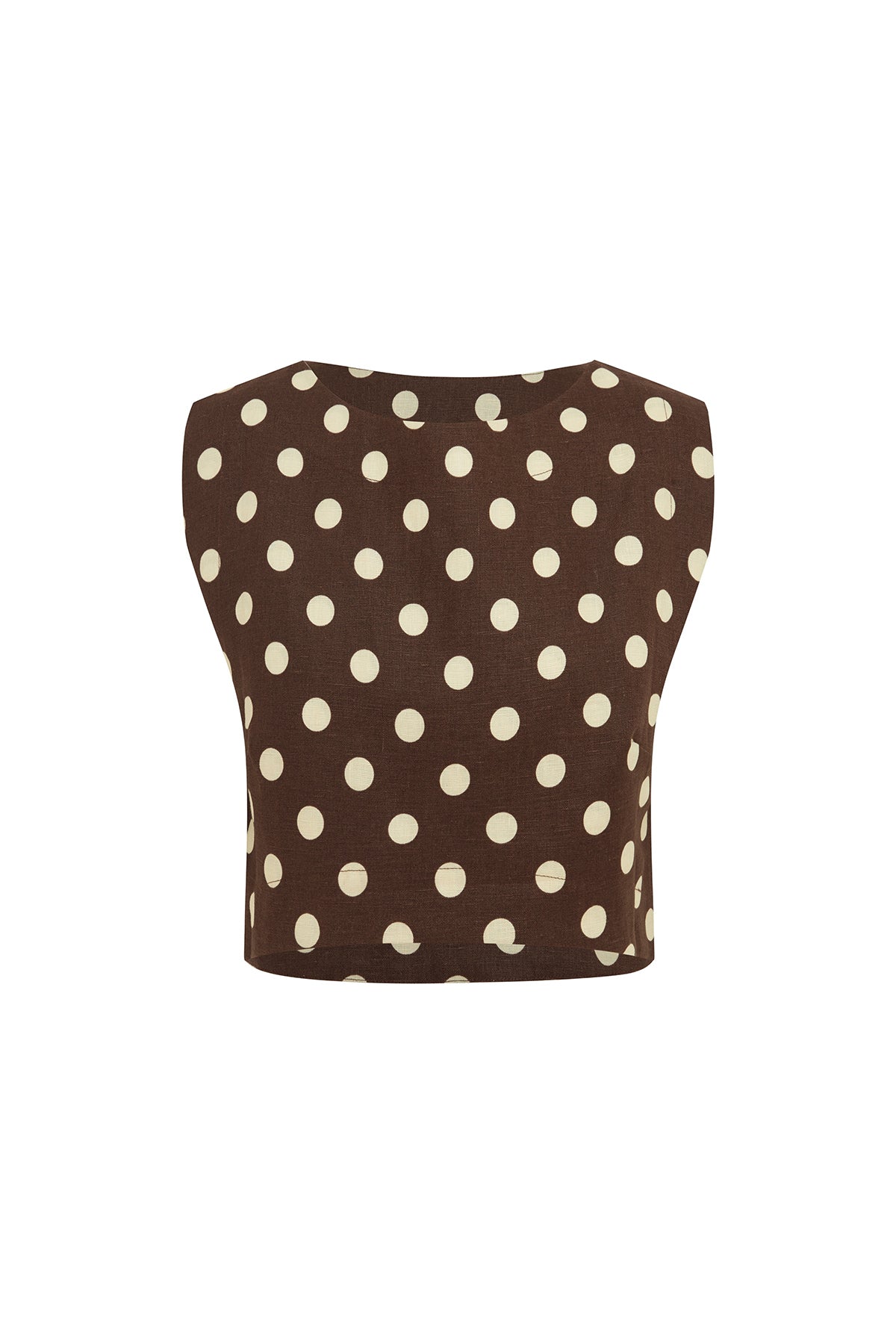 MARTINA CROP TOP - POLKA DOT