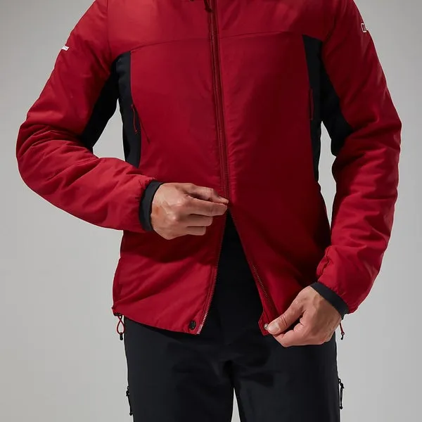 Men's MTN Seeker MW Synthetic Hoody - Dark Red/Black