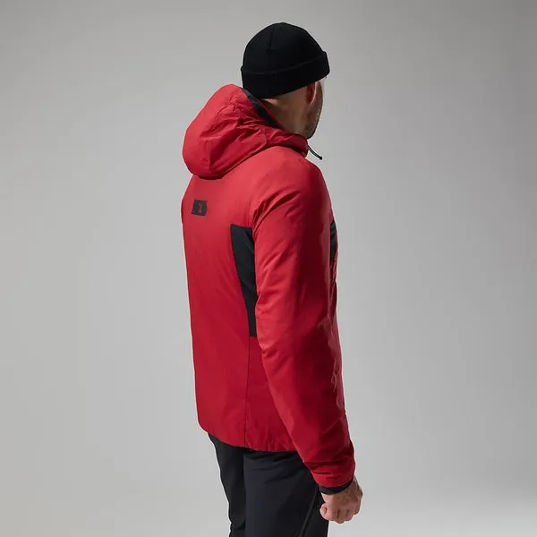 Men's MTN Seeker MW Synthetic Hoody - Dark Red/Black