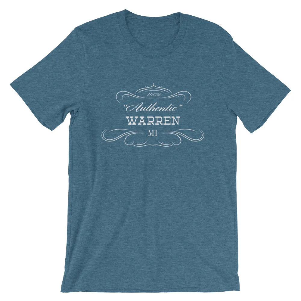 Michigan - Warren MI - Short-Sleeve Unisex T-Shirt - Authentic