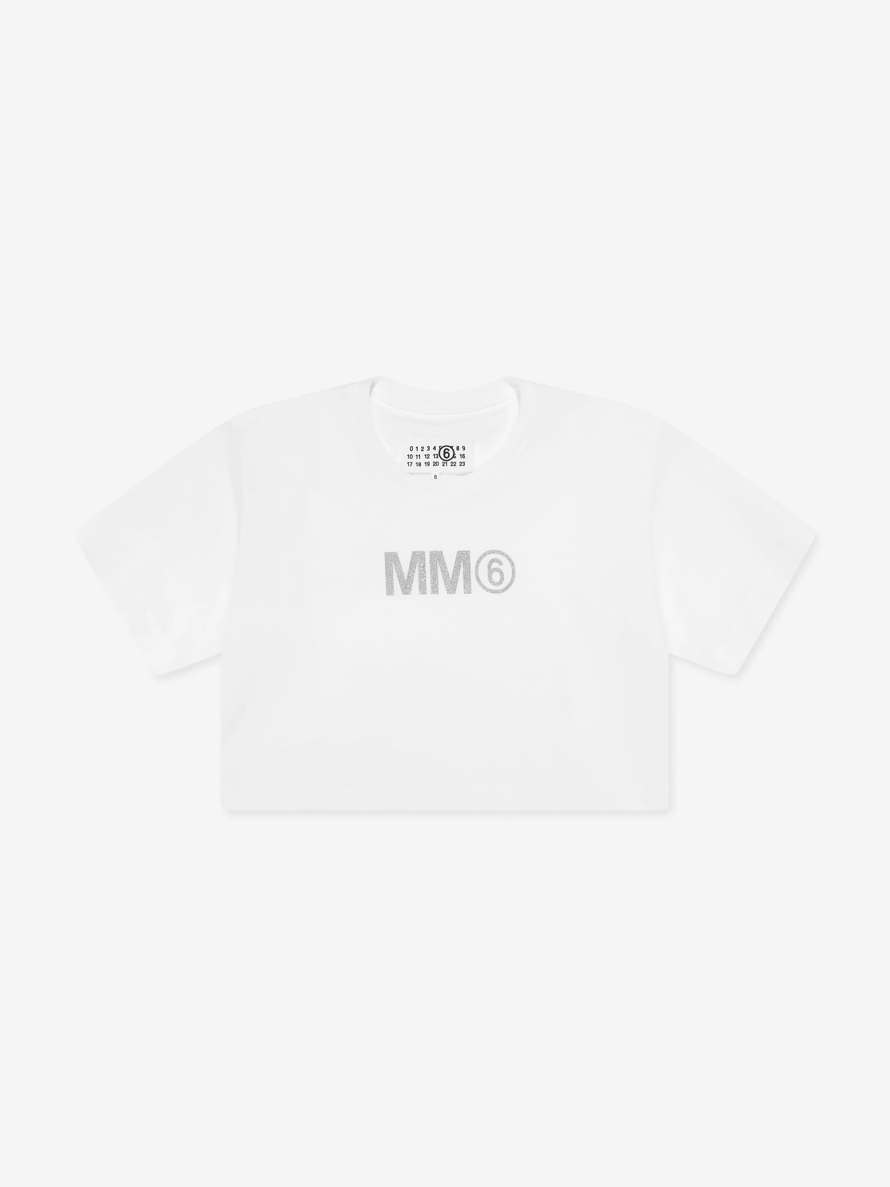 MM6 Maison Margiela Kids Logo T-Shirt in White