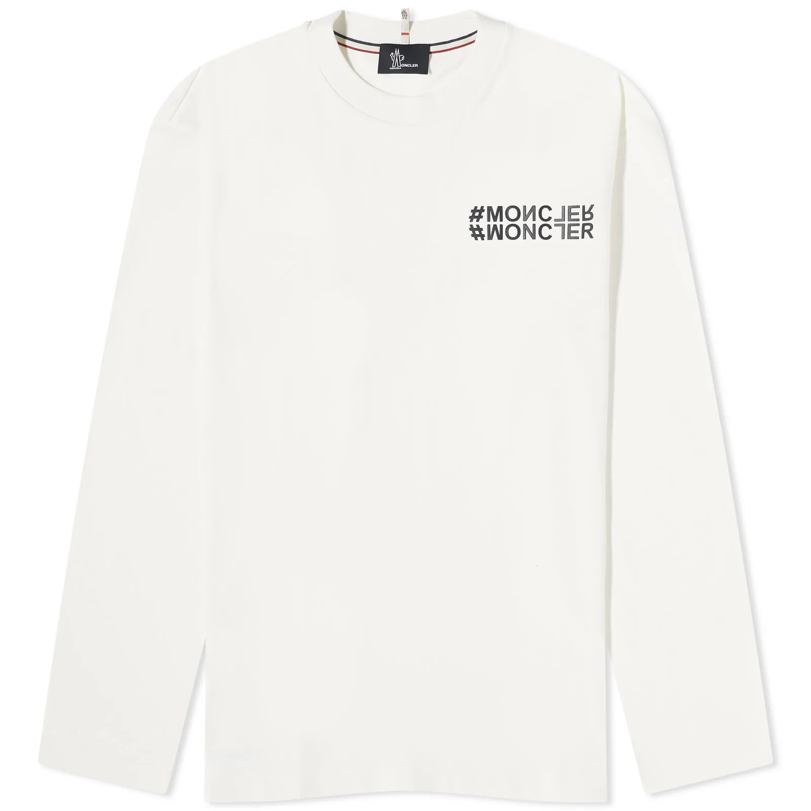 Moncler Grenoble Long Sleeve T-ShirtWhite