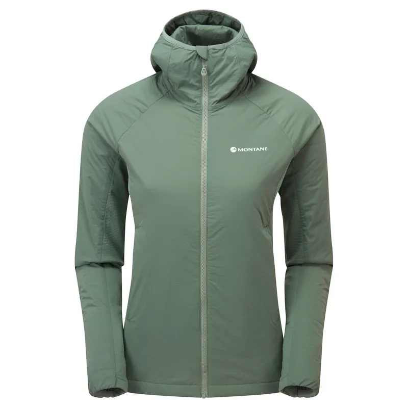 Montane Womens Fireball Lite Hoody Eucalyptus