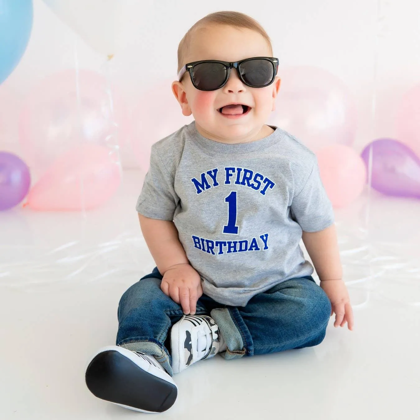 My First Birthday Short Sleeve Kids Shirt