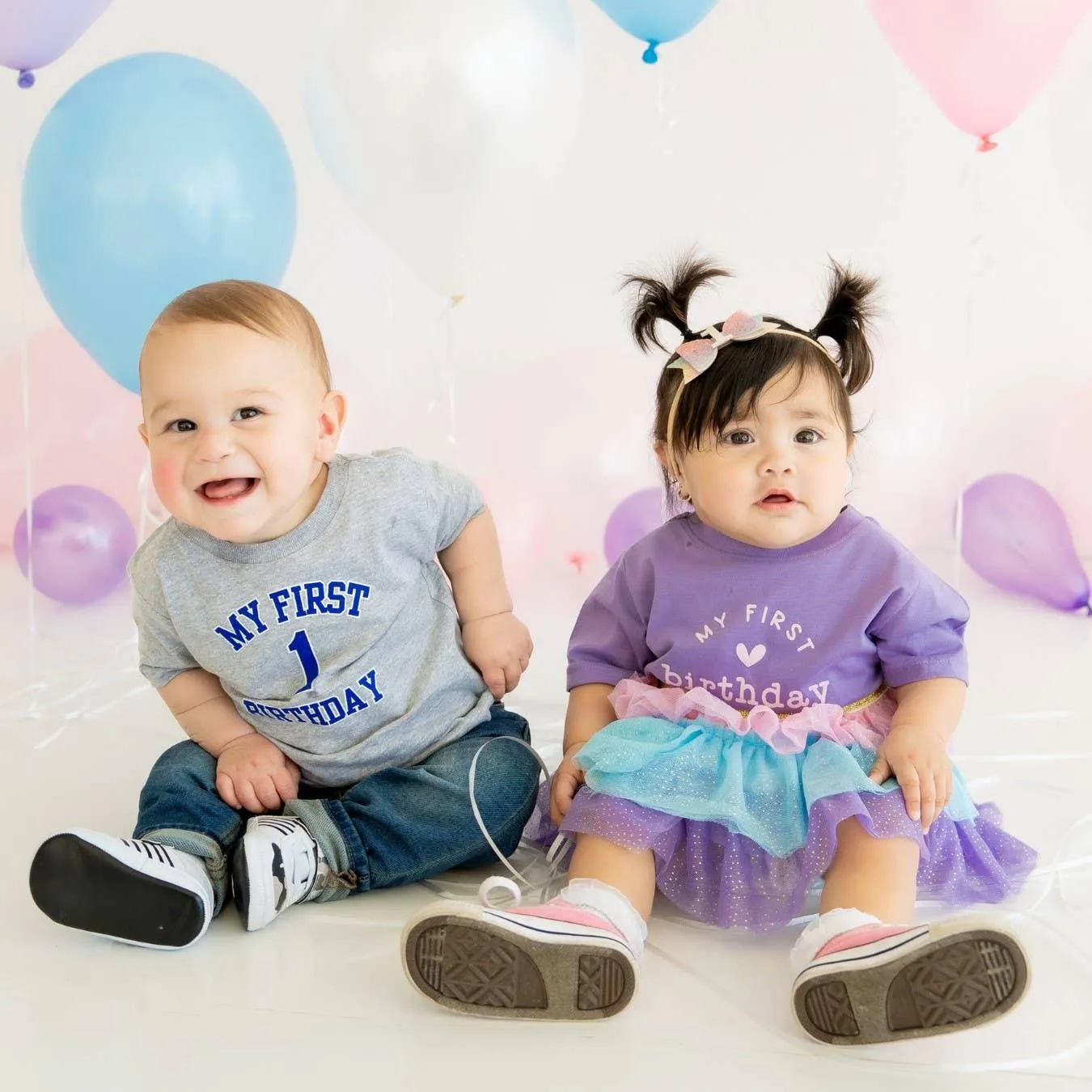 My First Birthday Short Sleeve Kids Shirt