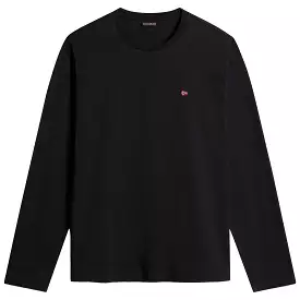 Napapijri Salis Long Sleeve T-Shirt - Black