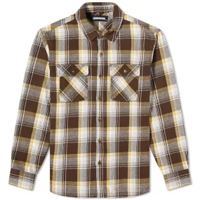 Neighborhood Long Sleeve Cabella T-ShirtBrown