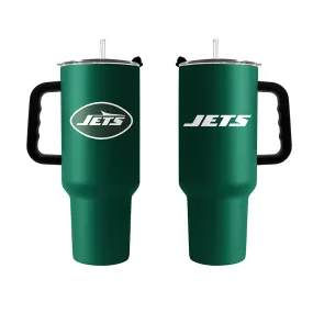 New York Jets 40oz. Powder Coat Travel Tumbler