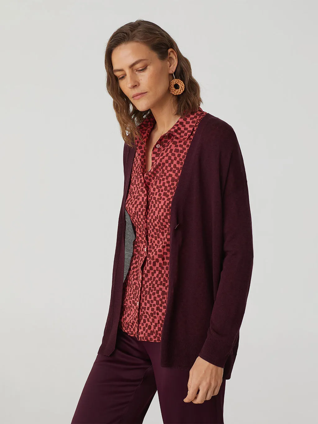 Nice Things Fine Detail Jacket - Viscose & Cotton