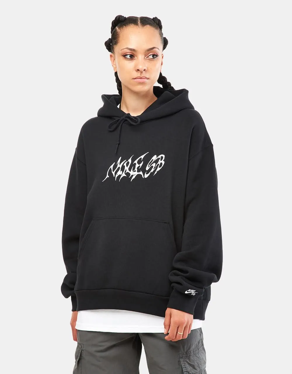 Nike SB Stallion Pullover Hoodie - Black/White