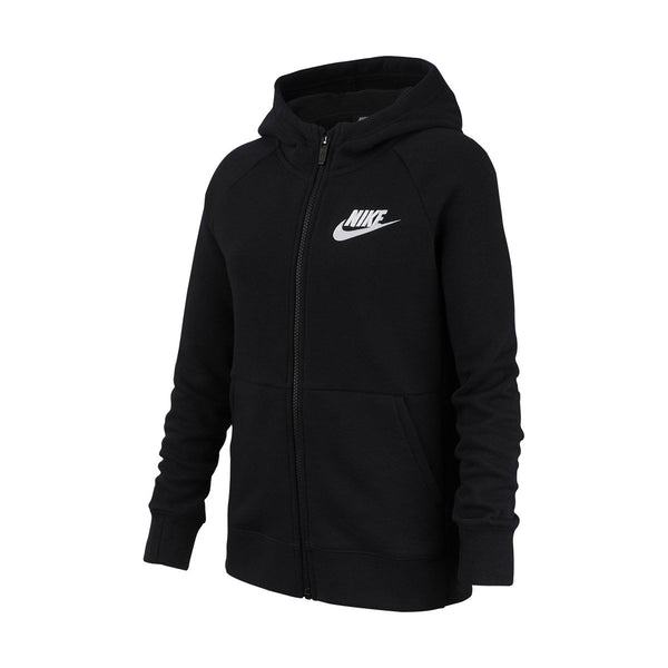 Nike Sportswear Girls' Full-Zip Hoodie - Clothing