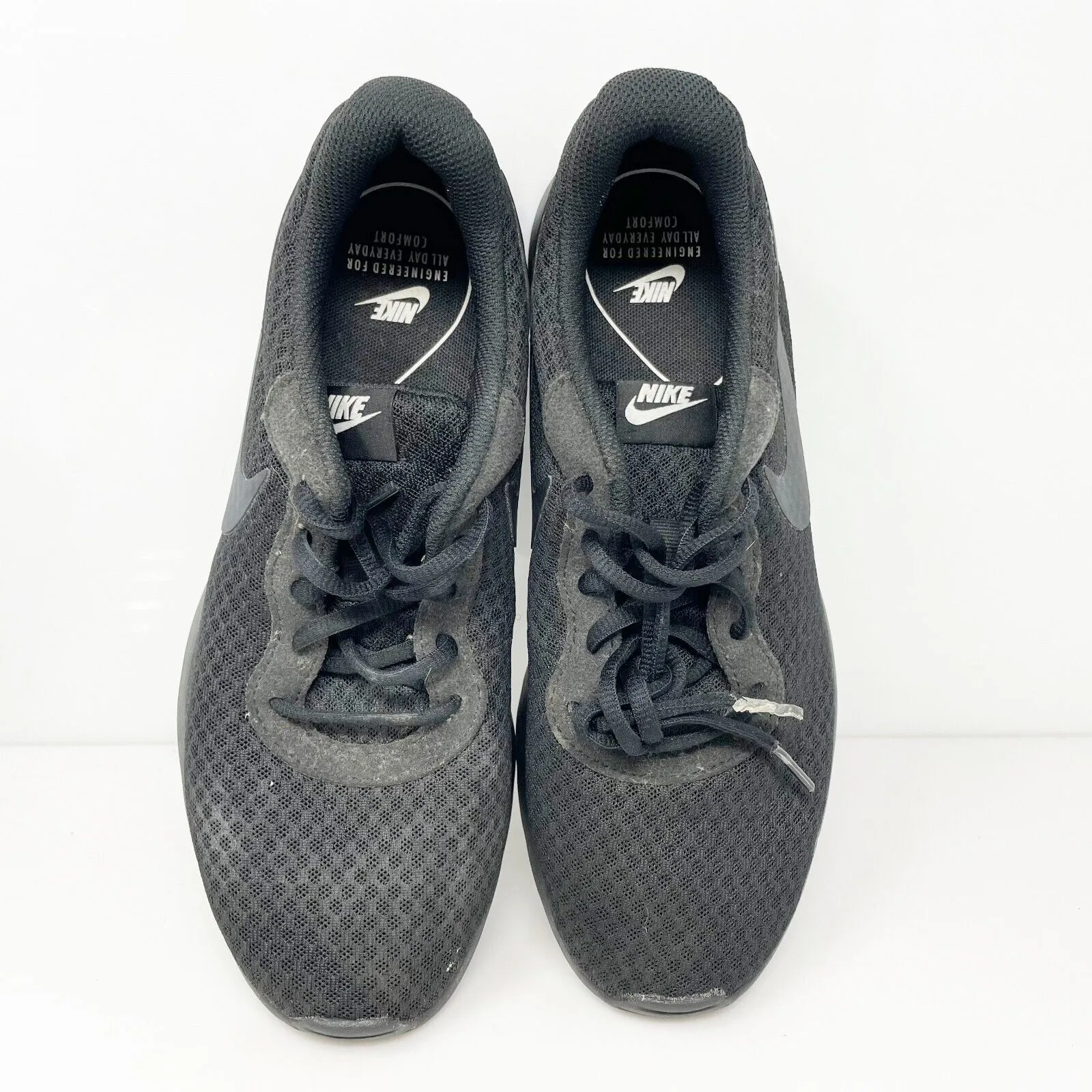 Nike Womens Tanjun 812655-002 Black Running Shoes Sneakers Size 8.5