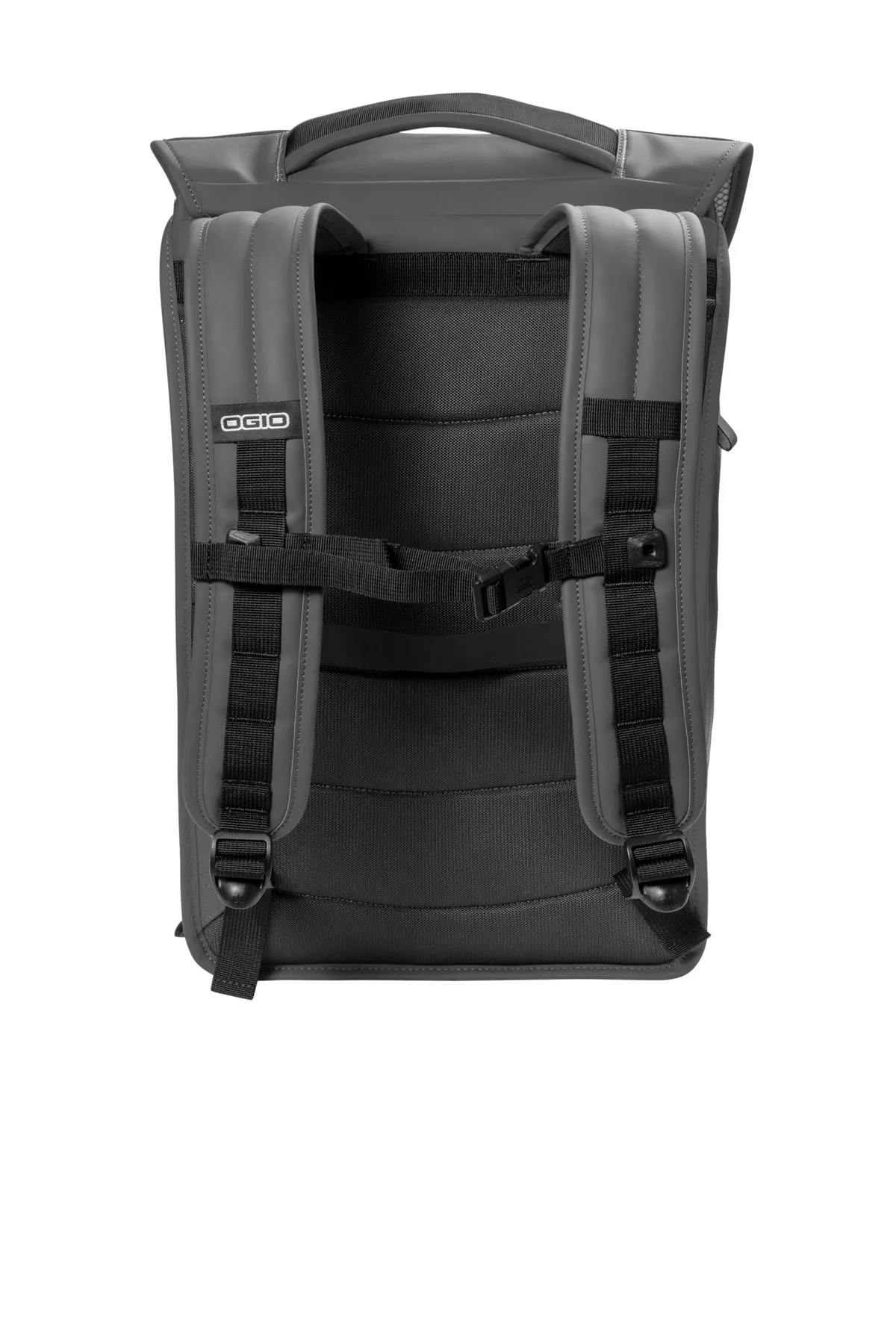 OGIO Resistant Rolltop Customzied Backpacks, Tarmac Grey