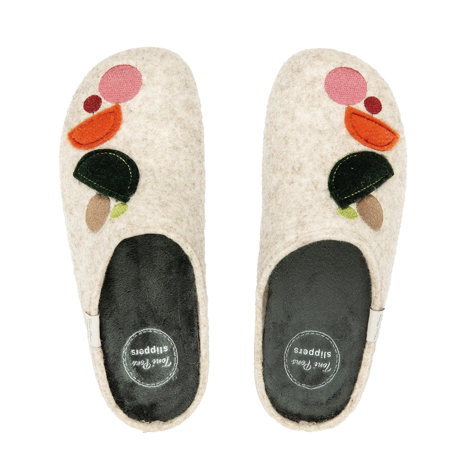 Patchwork Felt Slippers for Women - Mirna-GA