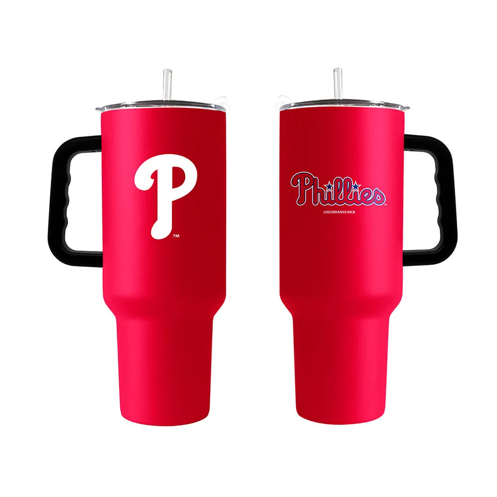 Philadelphia Phillies 40oz. Powder Coat Travel Tumbler