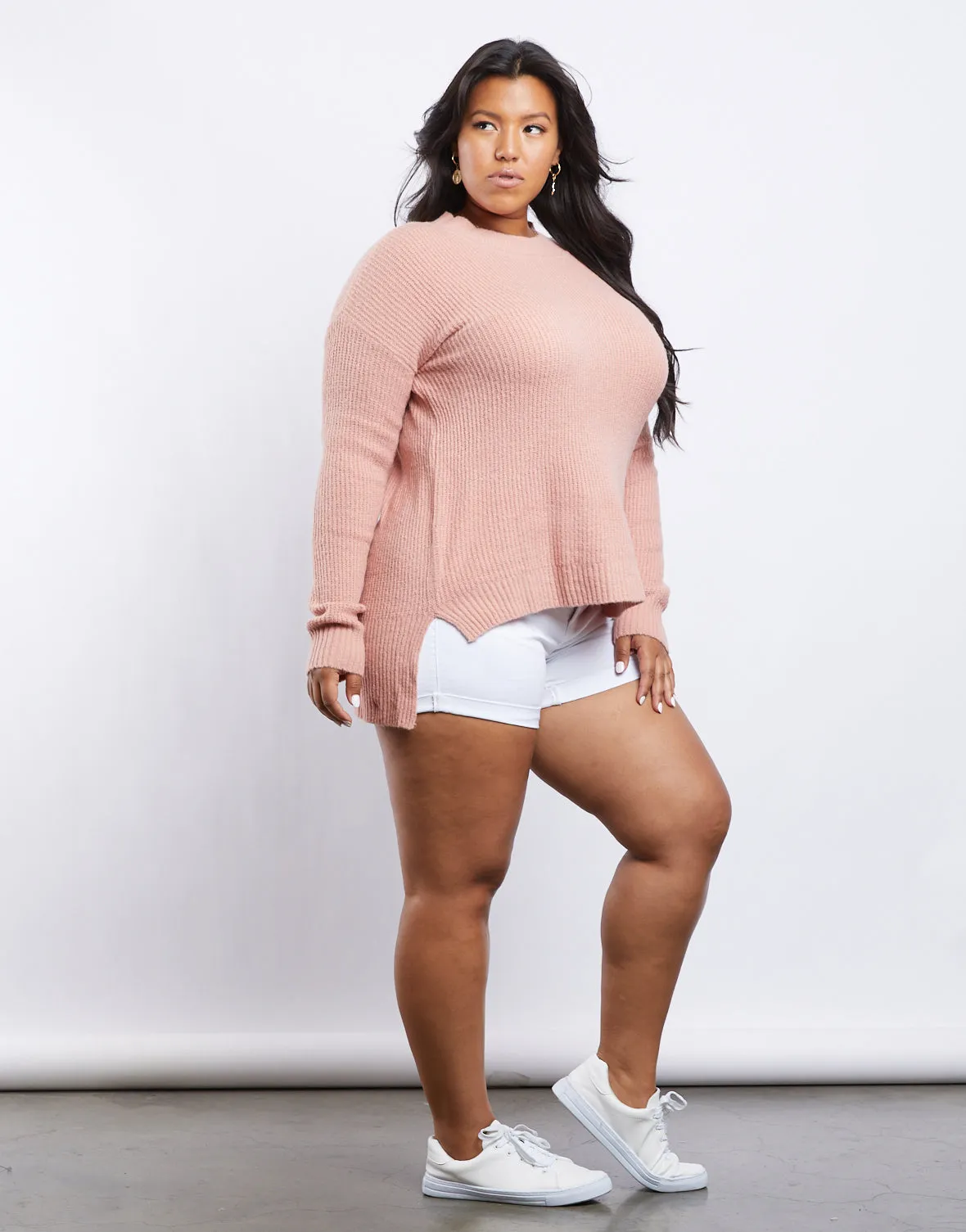 Plus Size Comfy Girl Sweater