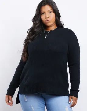 Plus Size Comfy Girl Sweater