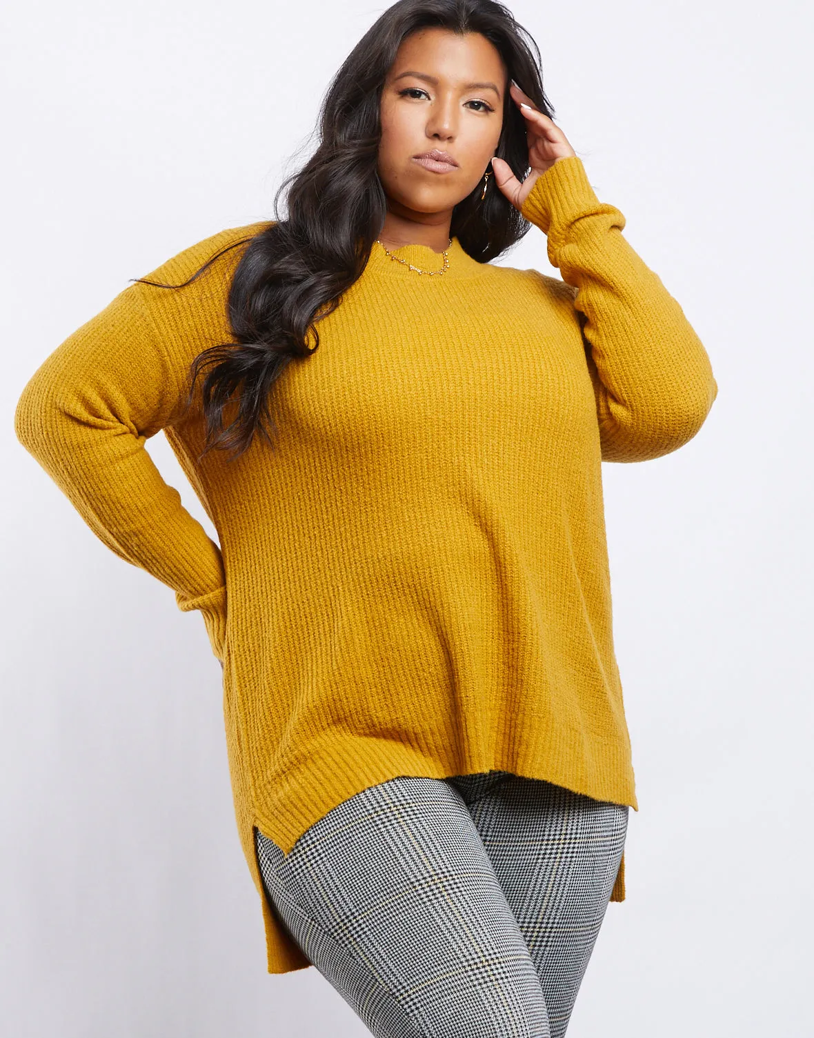 Plus Size Comfy Girl Sweater