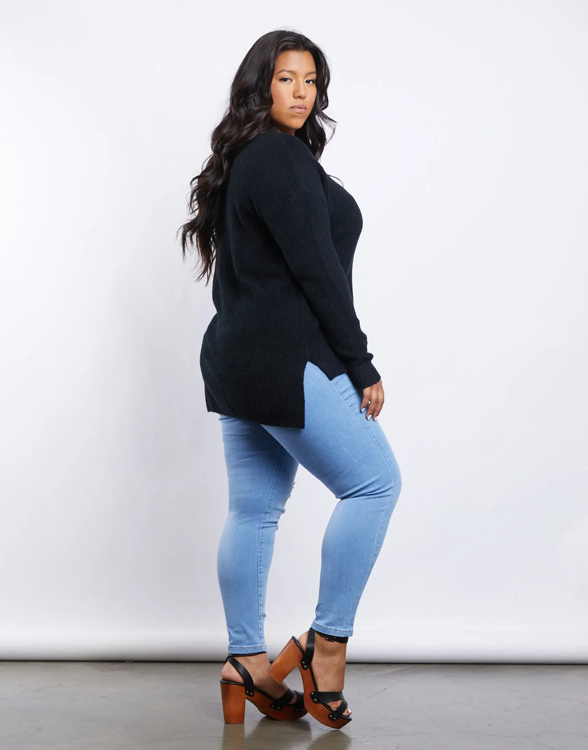 Plus Size Comfy Girl Sweater