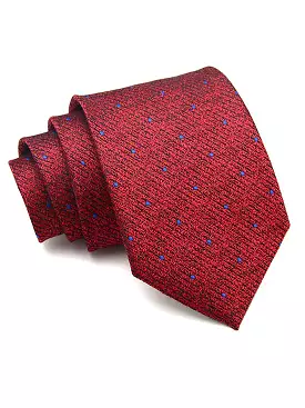 Polka Dot Tie - Red