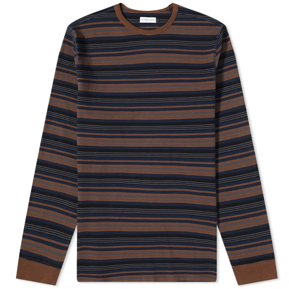 POP Trading Company Long Sleeve Multi Stripe T-ShirtRain Drum