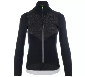 Q36.5 WOMENS JERSEY LONG SLEEVE BLACK LACE