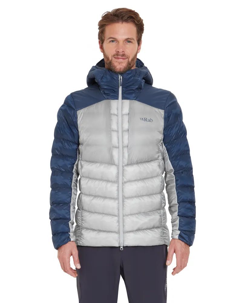 Rab Men's Cirrus Ultra Hoody Tempest Blue/Light Zinc