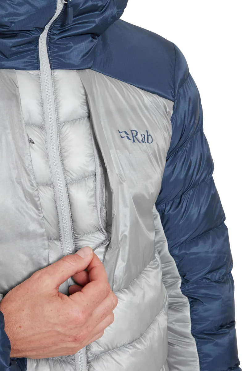 Rab Men's Cirrus Ultra Hoody Tempest Blue/Light Zinc