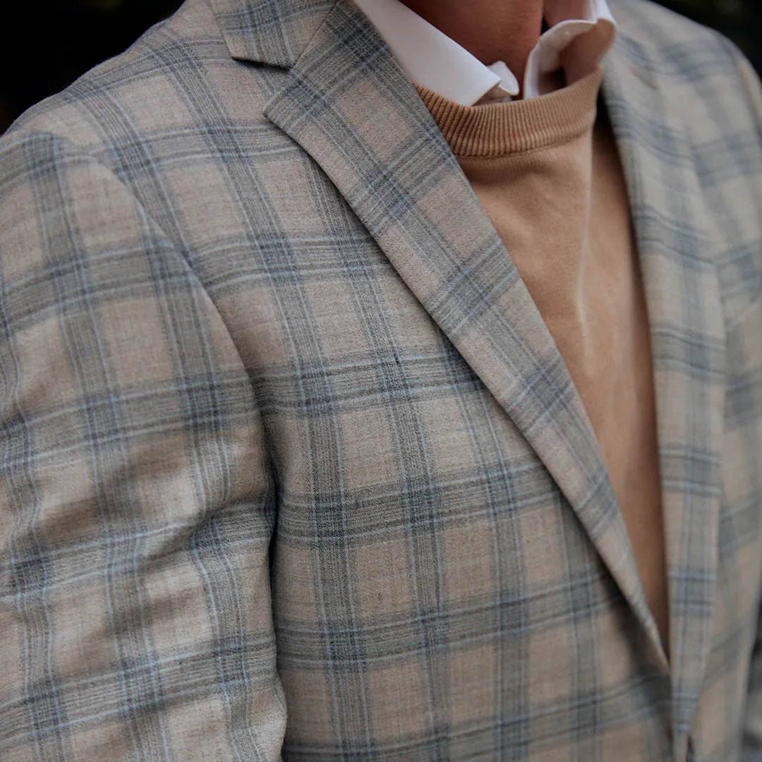 Roffe Gray Glenplaid Sport Coat