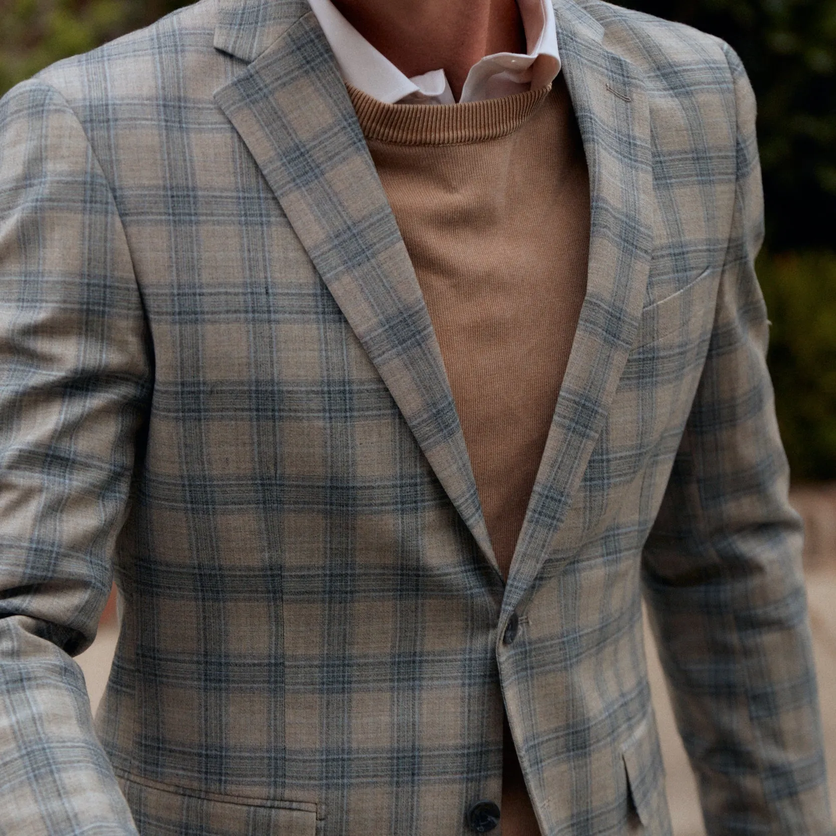 Roffe Gray Glenplaid Sport Coat