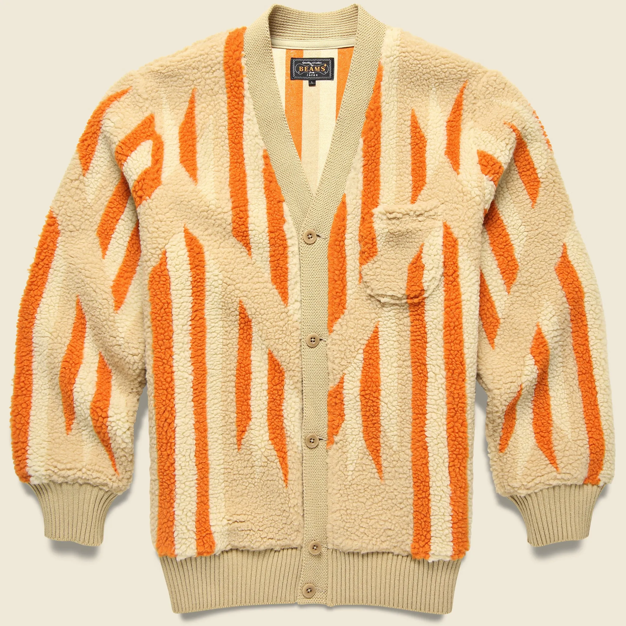 Rug Boa Cardigan - Beige