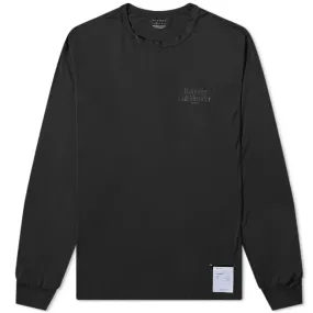 Satisfy Long Sleeve AuraLite Running Cult Member T-ShirtBlack