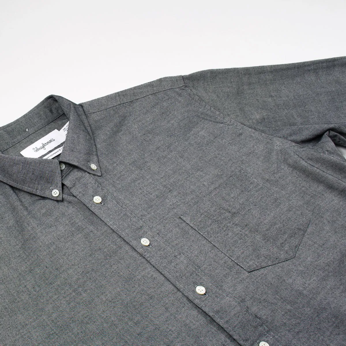 Schnayderman's - Leisure Shirt Twill One - Black