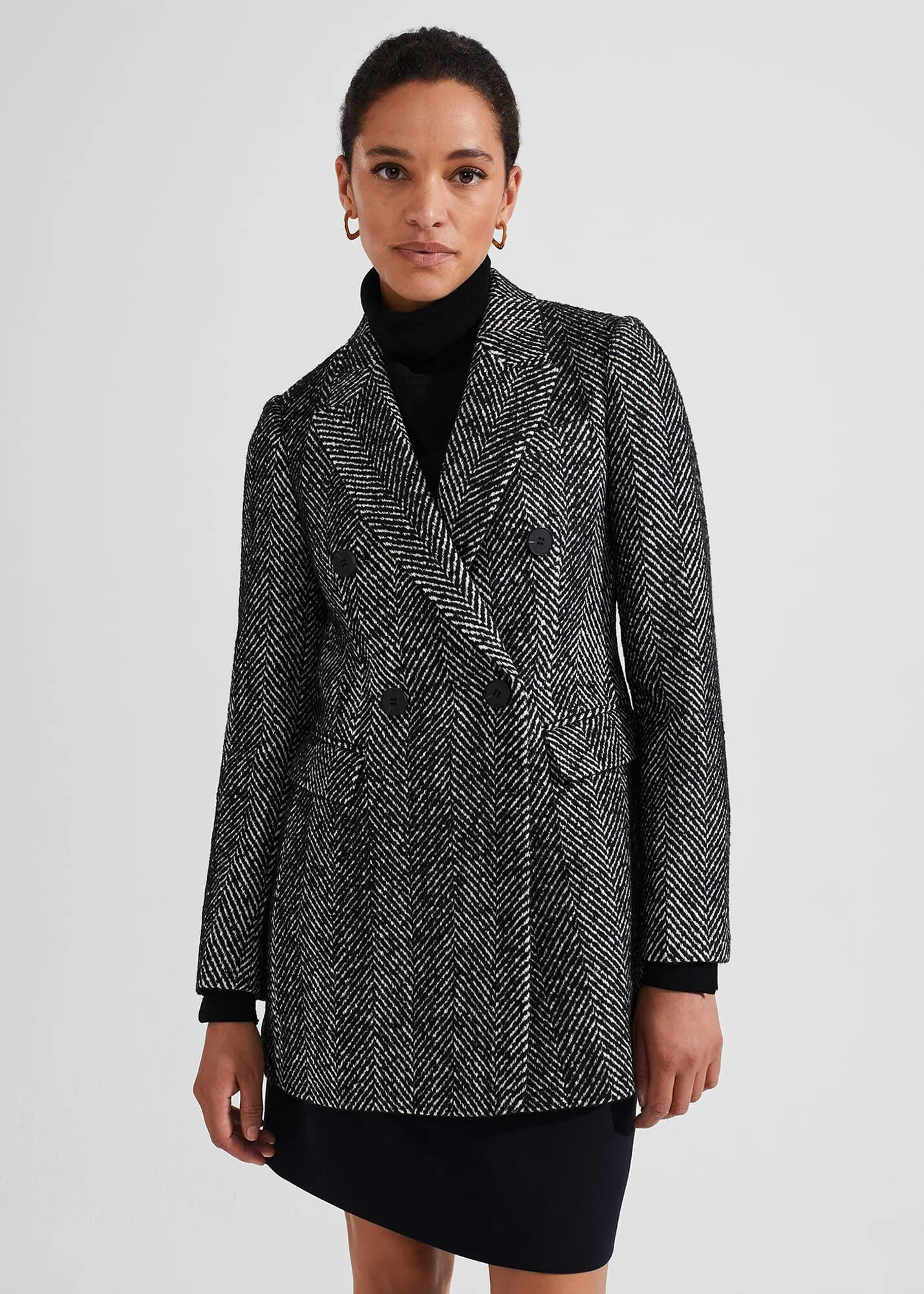 Skye Coat With Wool 