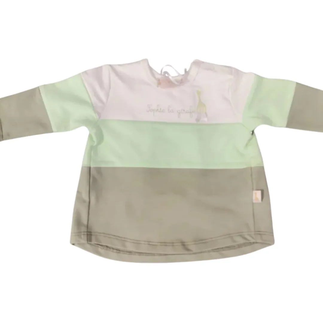 Sophie La Girafe Long Sleeve T-Shirt Green