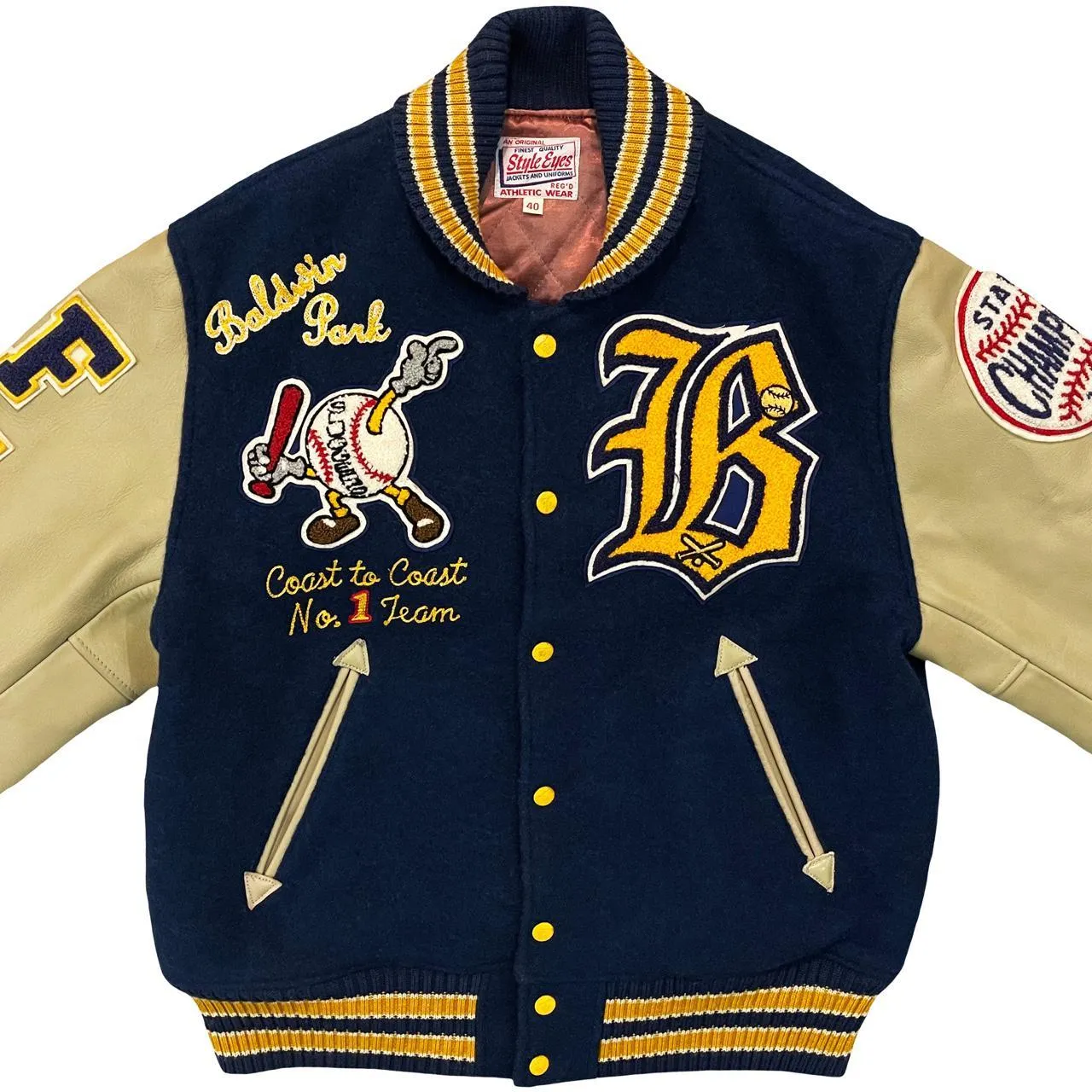 Style Eyes Varsity Jacket