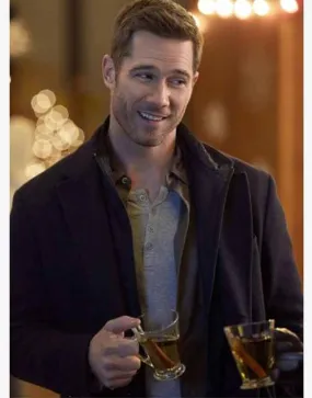 Taking A Shot At Love Luke Macfarlane Coat | Ujackets.com - 45% OFF