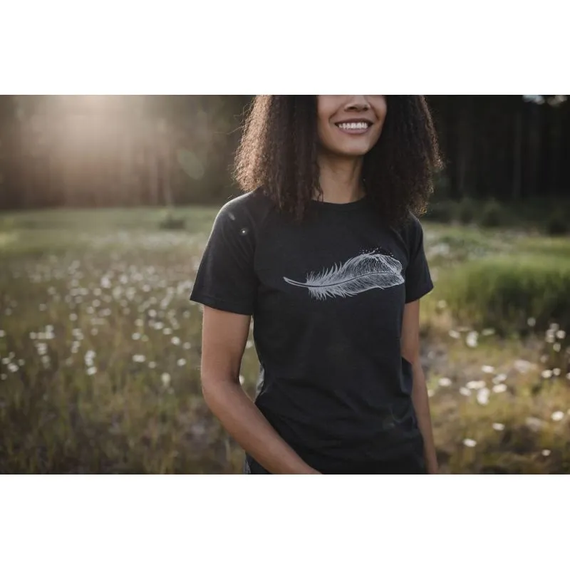 Tentree  Feather Wave Short Sleeve - T-shirt - Donna