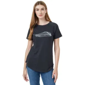 Tentree  Feather Wave Short Sleeve - T-shirt - Donna