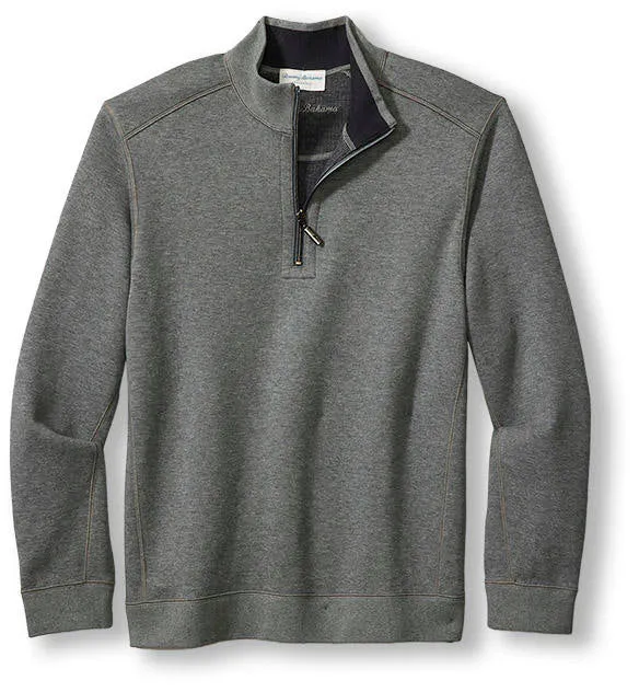 Tommy Bahama Flip Coast Half Zip Coal