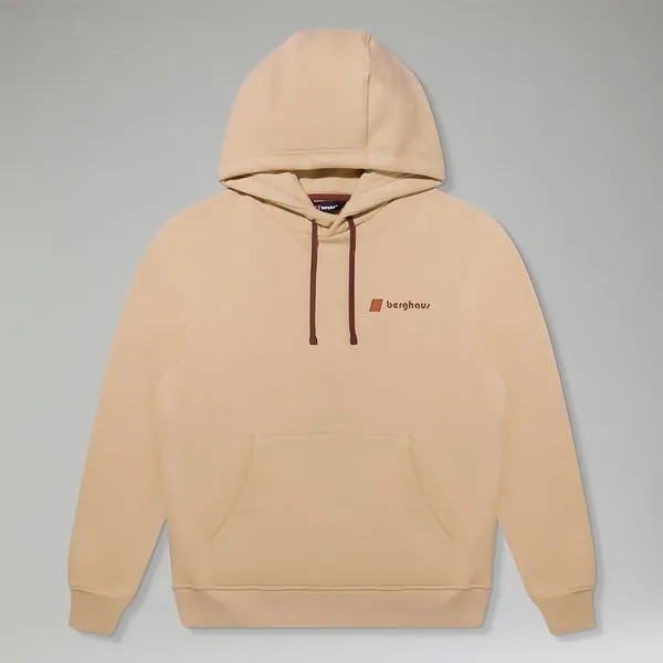 Unisex Heritage Small Logo Hoody - Natural