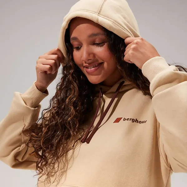 Unisex Heritage Small Logo Hoody - Natural