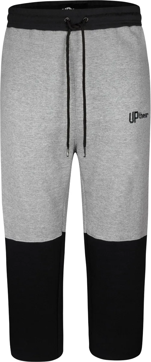 Uptheir Max Colour Block Hoody & Jogger Tracksuit Set - Black